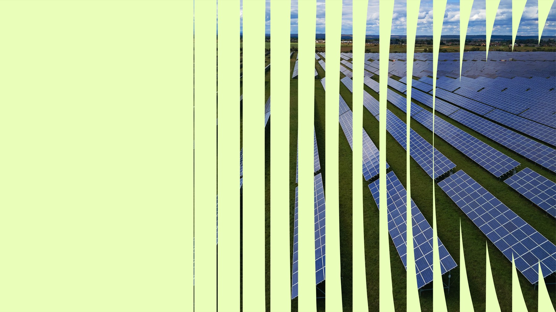 Parque solar fotovoltaico a gran escala